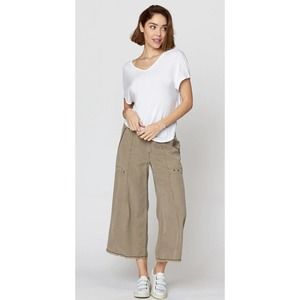 XCVI Evar Crop Pants, Dovetail NWT Size - S
